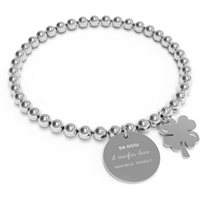 Bracciale 10 Buoni Propositi Donna Mini in Acciaio B-5217